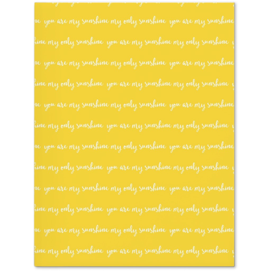 Sunshine - Yellow Journal, Yellow