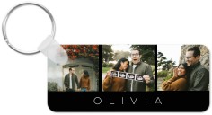 gallery of three banner landscape key ring