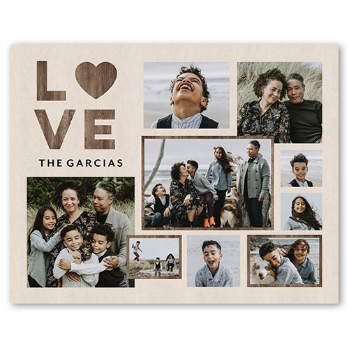 Rustic Love Collage, -8x10-Beige