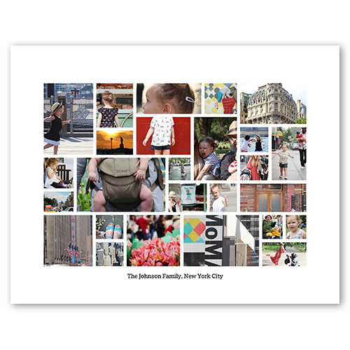 Snapshot Gallery Collage Poster Print Shutterfly