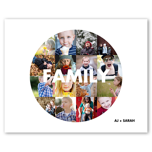 Circle Collage Poster Print Shutterfly