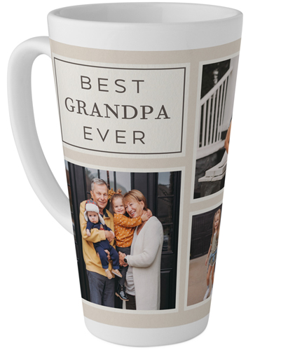 Upload Your Own Design Tall Latte Mug by Shutterfly