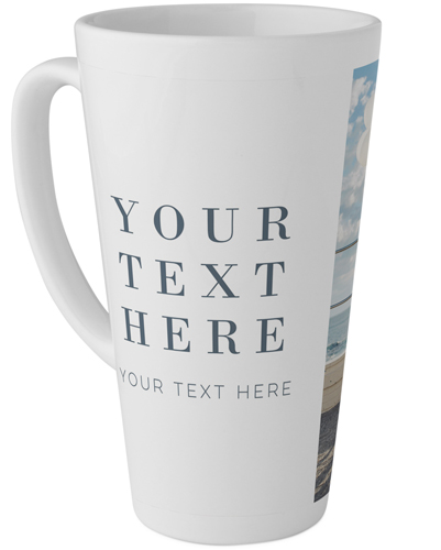 Text Gallery of One Tall Latte Mug, 17oz, Multicolor