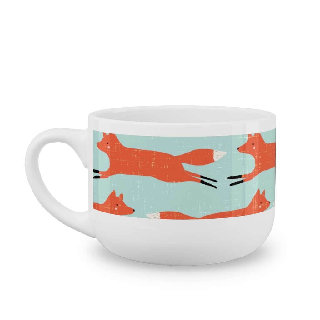 Orange And White Mugs