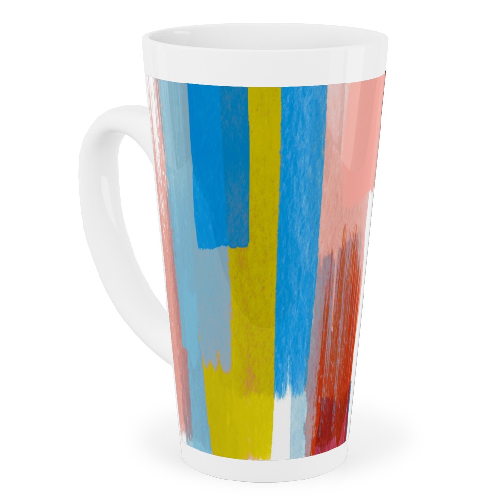 Summer Memories - Multi Tall Latte Mug, 17oz, Multicolor