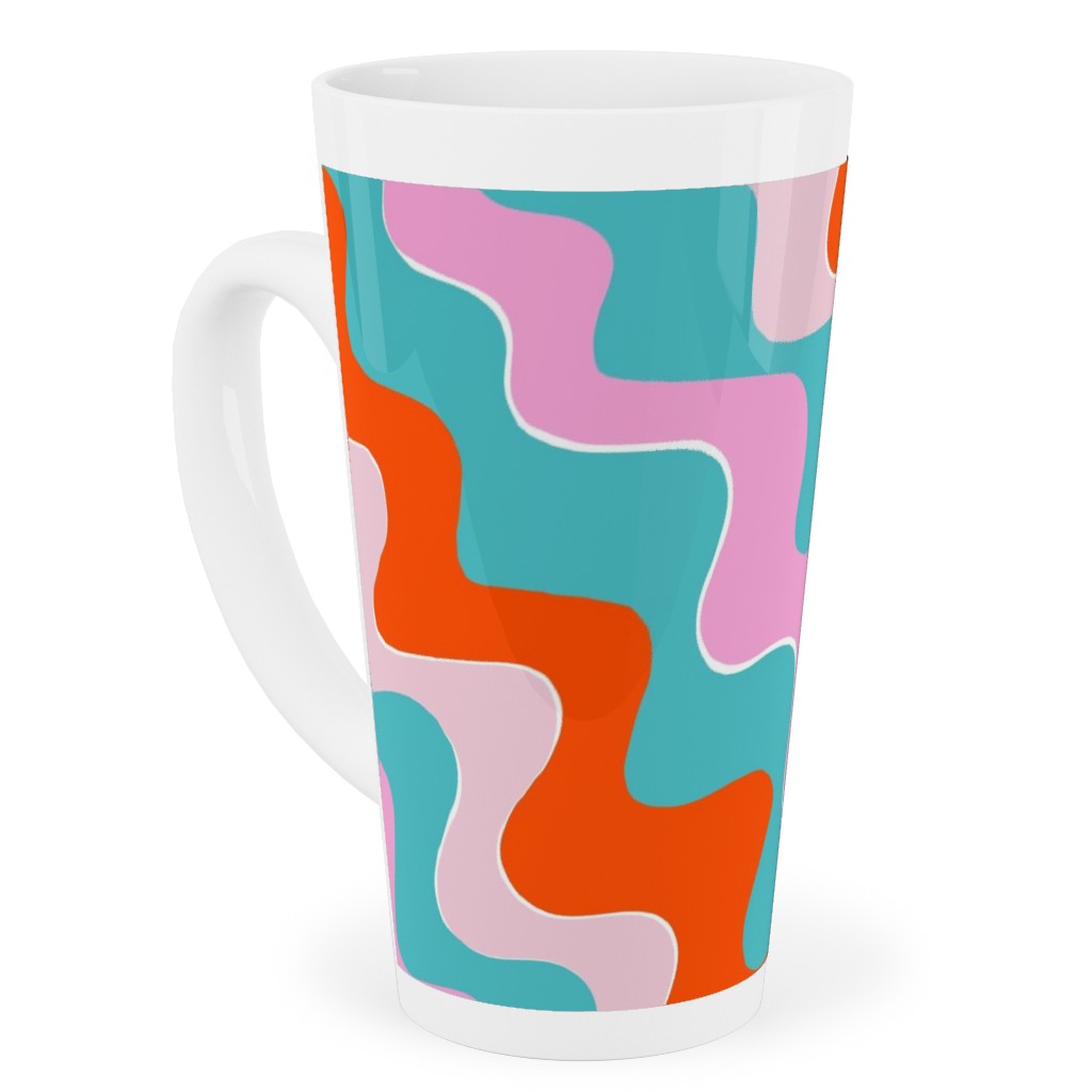 Candy Melt - Multi Tall Latte Mug, 17oz, Multicolor