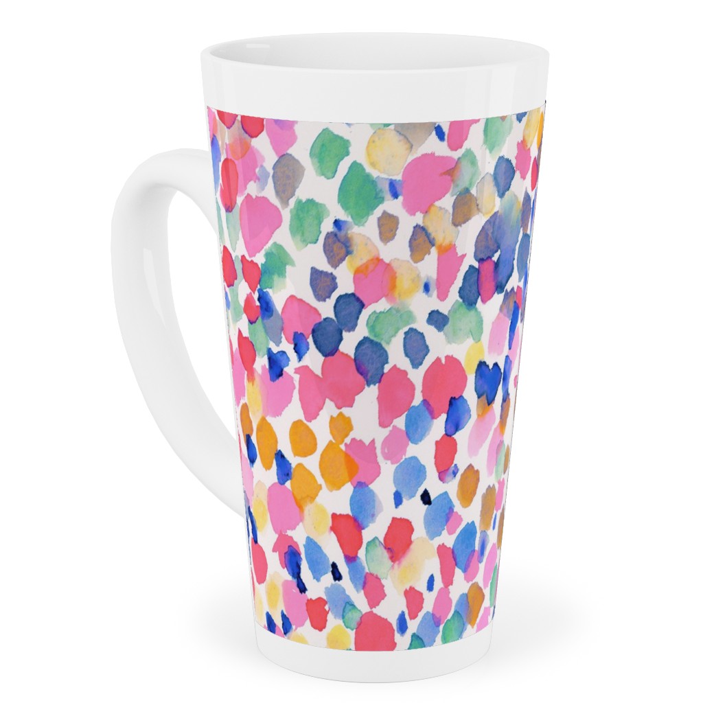 Lighthearted Pastel - Multi Tall Latte Mug, 17oz, Multicolor