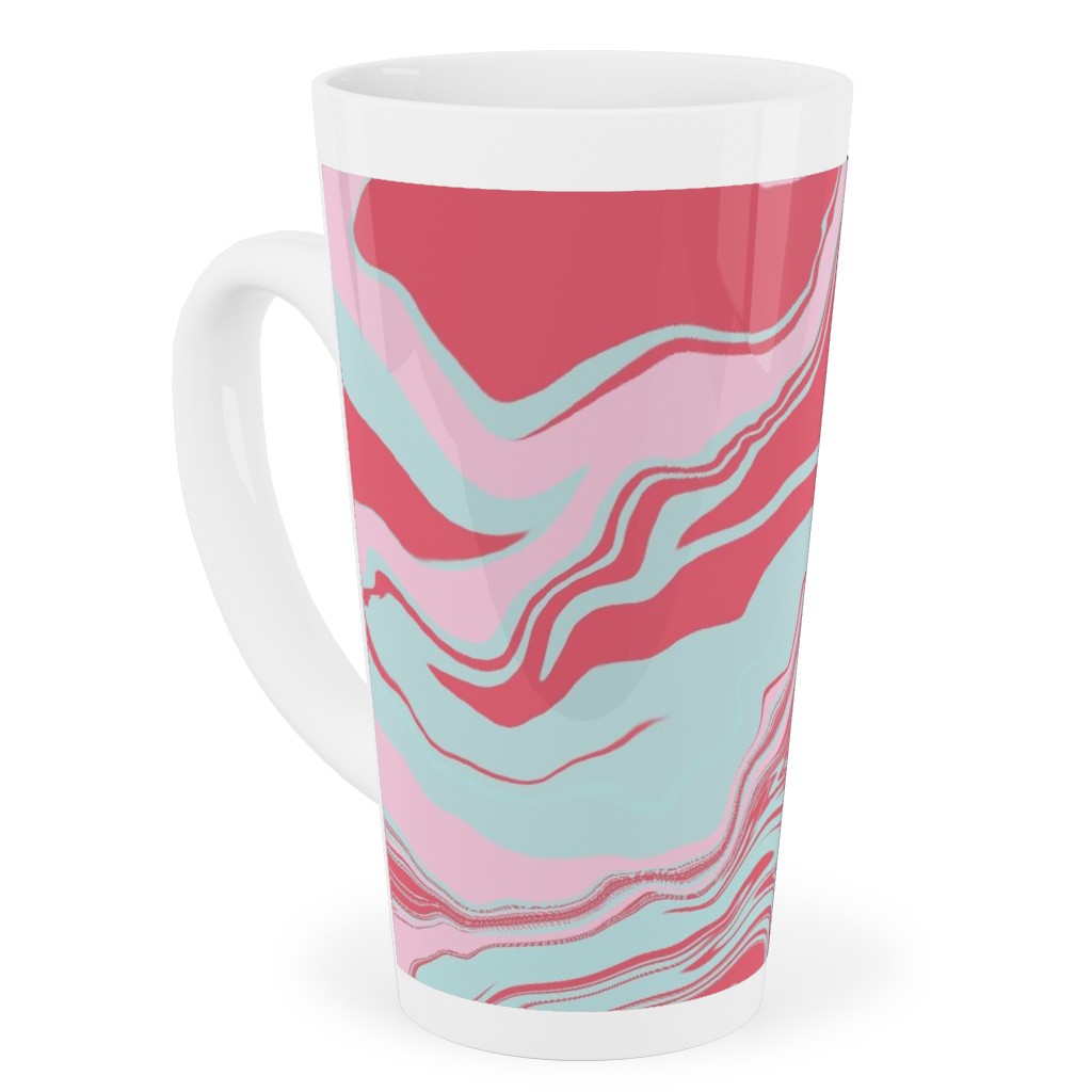 Marmor Tall Latte Mug, 17oz, Pink