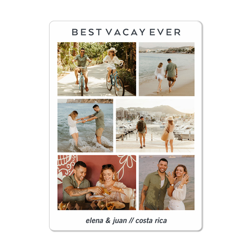 Gallery Vacation Magnet, 4x5.5, Multicolor