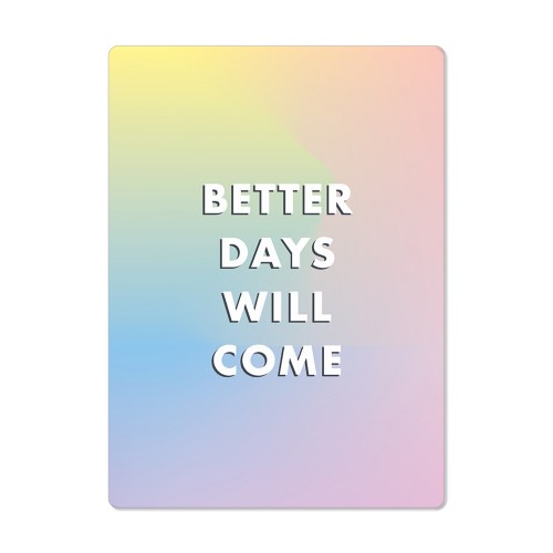 Better Days Magnet, 4x5.5, Multicolor