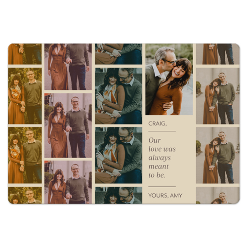 Photo Reel Collage Magnet, 3x5, Beige