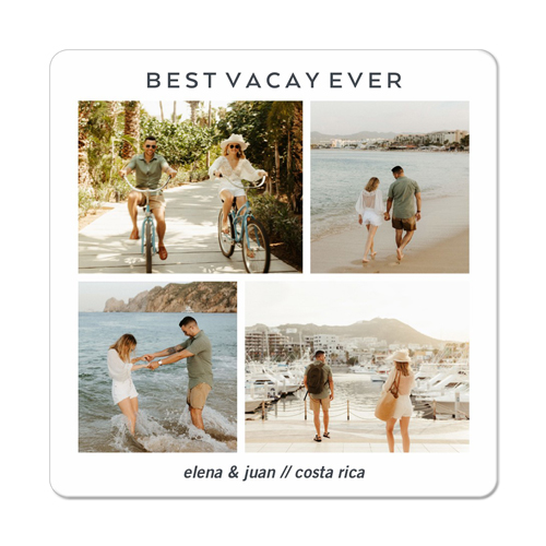 Gallery Vacation Magnet, 3x3, Multicolor, multi