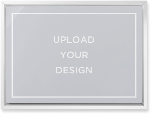 Upload Your Own Design Landscape Wall Art, White, Single piece, Metal, 10x14, Glossy, Multicolor, multi