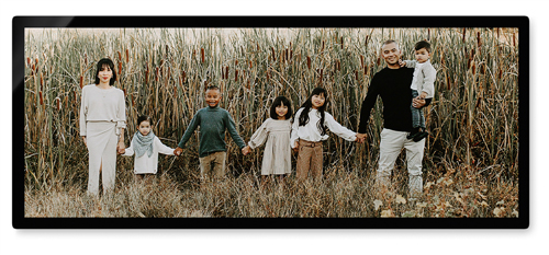 Gallery of One Pano Wall Art, No Frame, Single piece, Metal, 10x24, Matte, Multicolor, multi