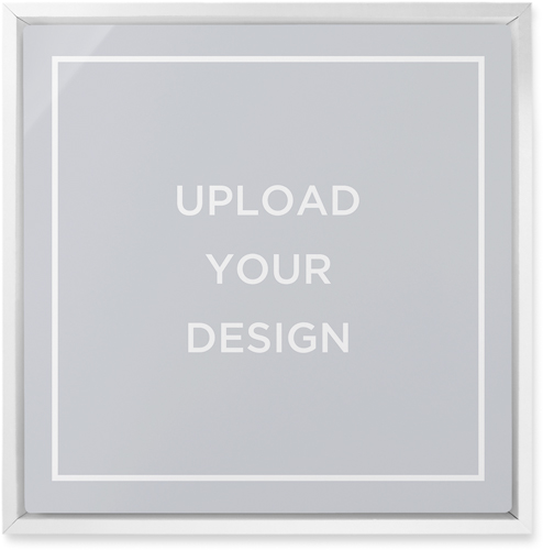 Upload Your Own Design Landscape Wall Art, White, Single piece, Metal, 12x12, Matte, Multicolor