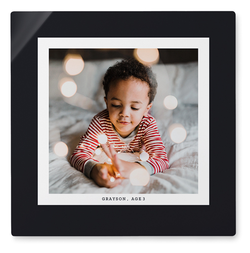 Frame Up Wall Art, No Frame, Single piece, Metal, 12x12, Matte, Gray