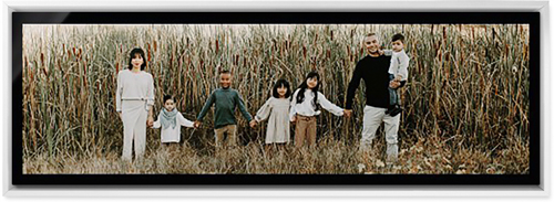 Gallery of One Pano Wall Art, White, Single piece, Metal, 12x36, Glossy, Multicolor, multi