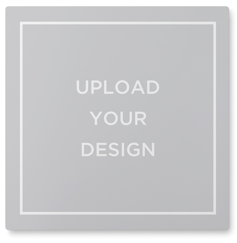 Upload Your Own Design Wall Art, Single piece, Metal, 16x16, Matte, Multicolor
