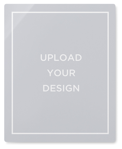 Upload Your Own Design Wall Art, No Frame, Single piece, Metal, 16x20, Glossy, Multicolor