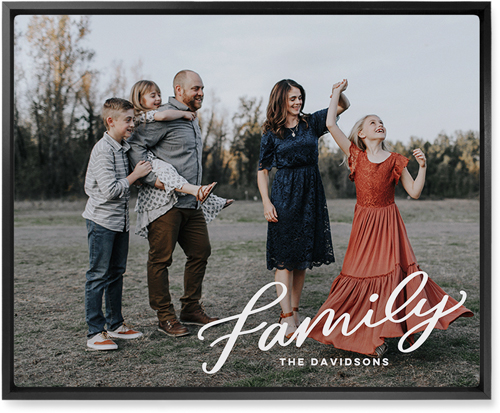 Family Letters Wall Art, Black, Single piece, Metal, 16x20, Glossy, White