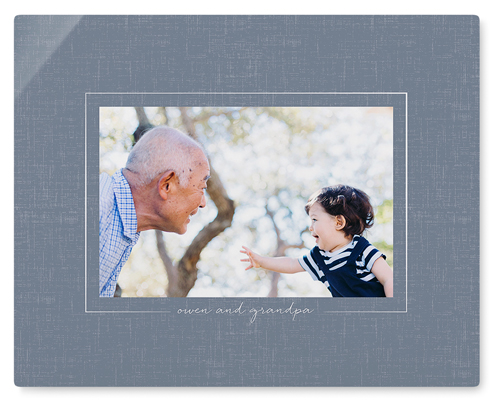 Take Shape Wall Art, No Frame, Single piece, Metal, 16x20, Glossy, Gray, slate