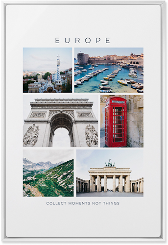Best of Six Wall Art, White, Single piece, Metal, 20x30, Glossy, Multicolor