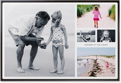 Hero Collage Landscape Wall Art, Black, Single piece, Metal, 20x30, Matte, Multicolor, multi