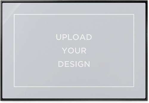 Upload Your Own Design Landscape Wall Art, Black, Single piece, Metal, 24x36, Glossy, Multicolor
