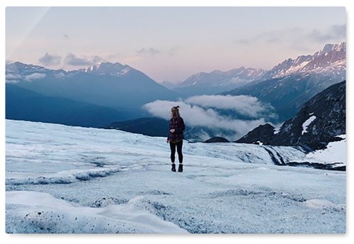 Photo Gallery Square Wall Art, No Frame, Single piece, Metal, 24x36, Matte, Multicolor, multi