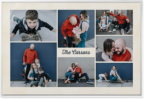 Seven Wonders Wall Art, White, Single piece, Metal, 24x36, Glossy, Multicolor, multi