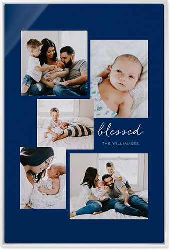 Take Five Wall Art, White, Single piece, Metal, 24x36, Matte, Multicolor, multi