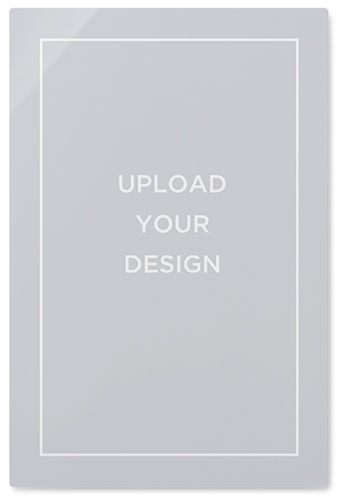 Upload Your Own Design Wall Art, No Frame, Single piece, Metal, 24x36, Matte, Multicolor