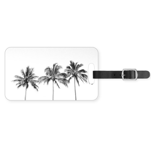 Palms Luggage Tag, Large, Multicolor