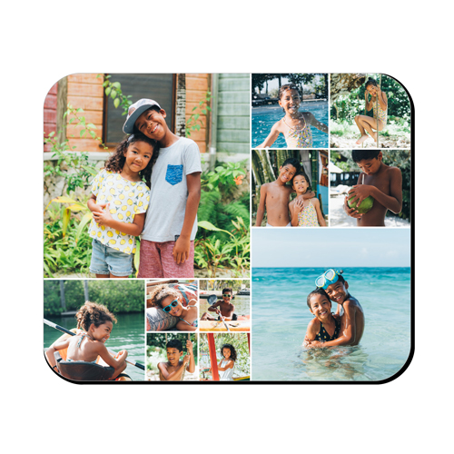 Gallery of Eleven Mouse Pad, Rectangle, Multicolor