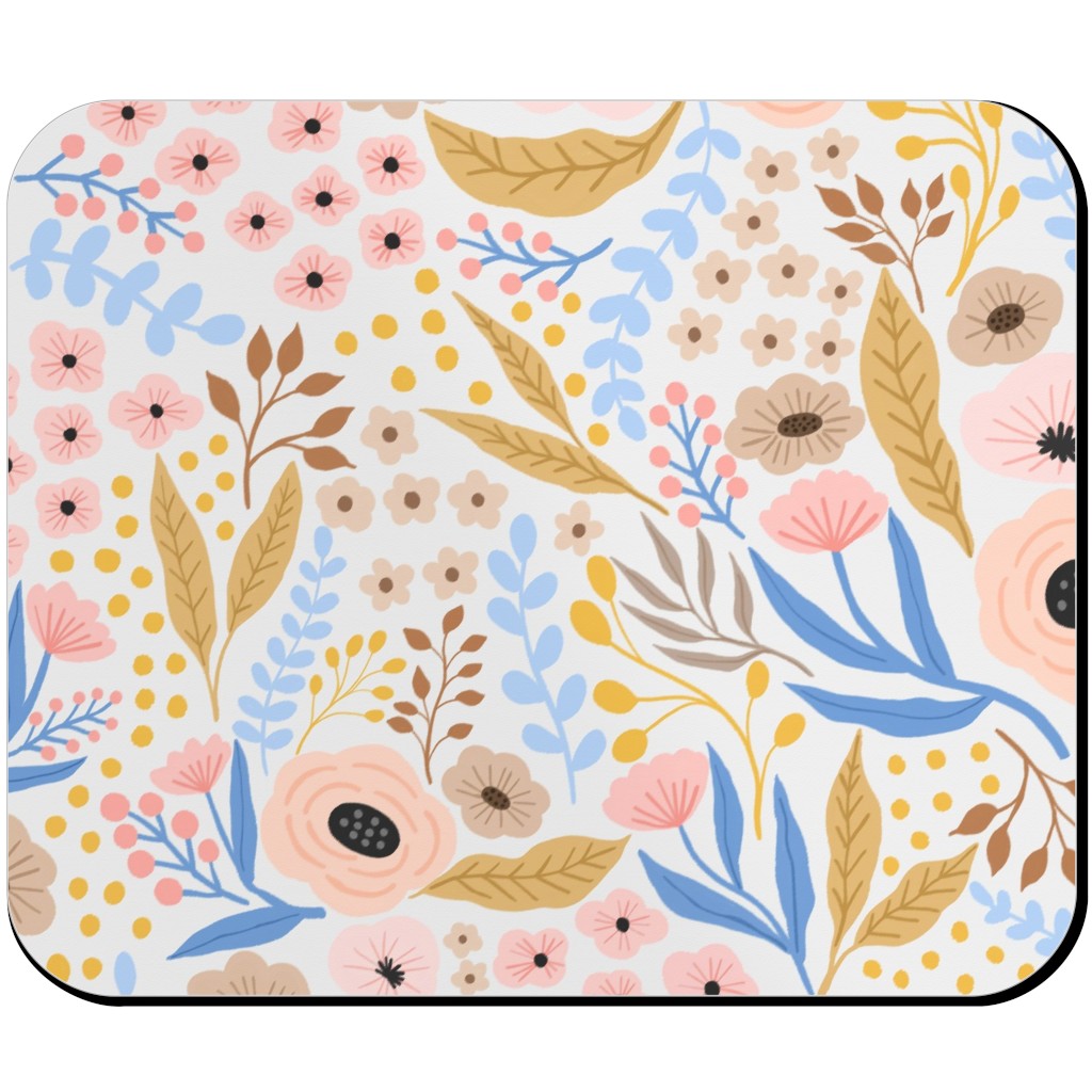 Sephira Meadows - Light Pink Mouse Pad, Rectangle, Pink