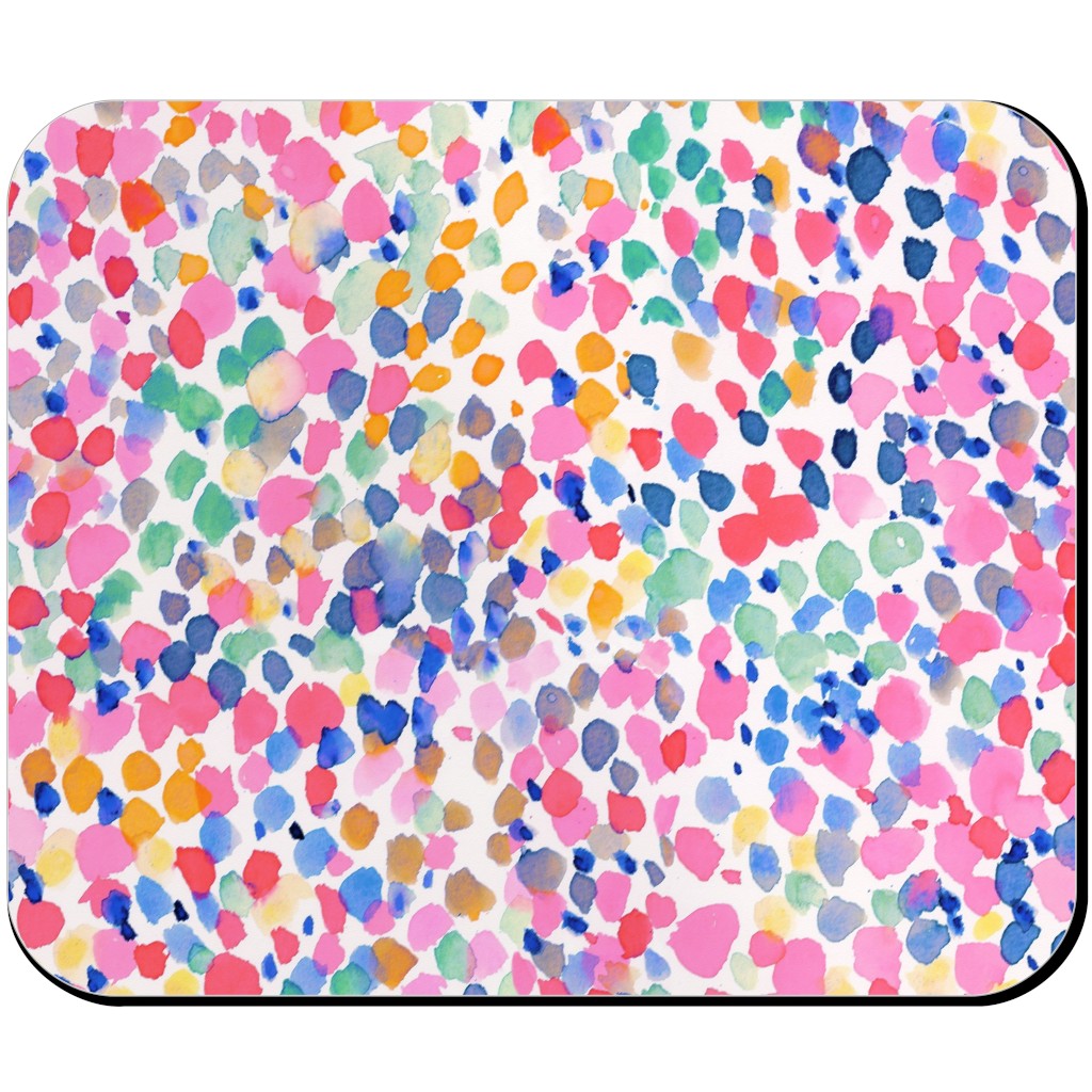 Lighthearted Pastel - Multi Mouse Pad, Rectangle Ornament, Multicolor