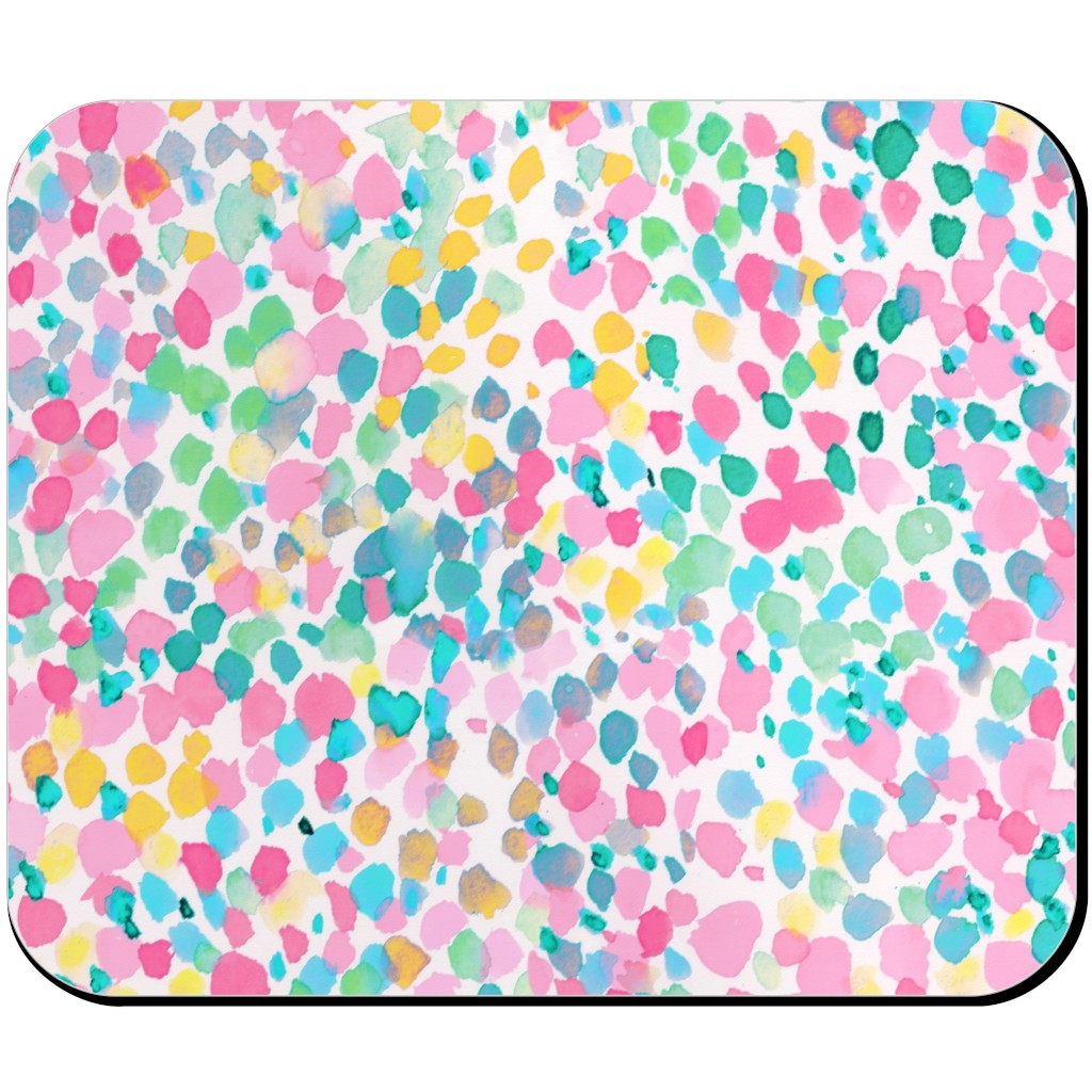 Lighthearted Summer Mouse Pad, Rectangle, Multicolor