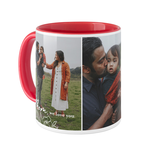 Red And White Mugs