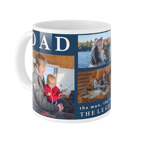 Gallery of Six Bold Mug, White, , 11oz, Multicolor, multi