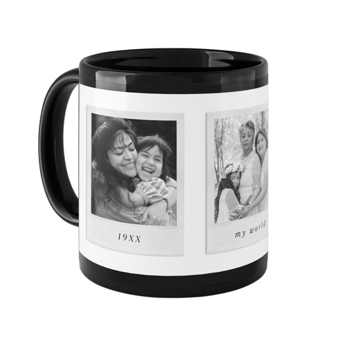 Simple Photo Frames Mug, Black, , 11oz, White, white