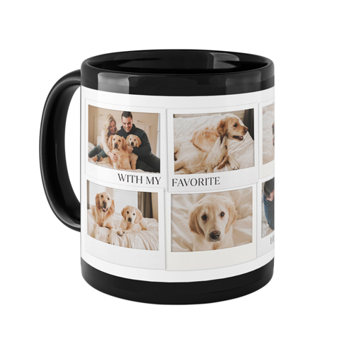 Photo Memories Mug, Black, , 11oz, White, white