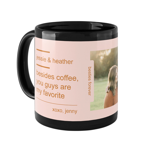 Memory Card Mug, Black, , 11oz, Pink, priscilla