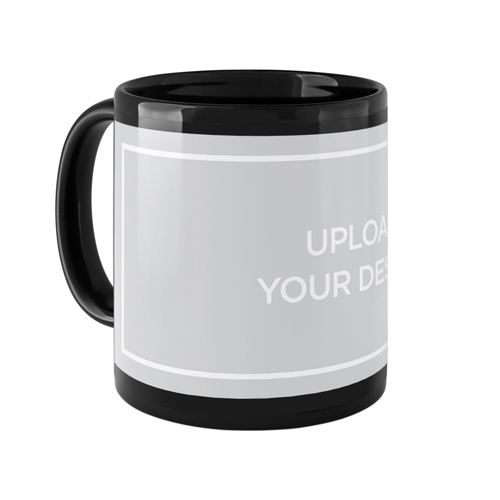 Black Photo Mug