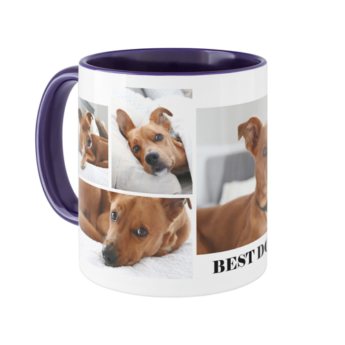 Gallery of Six Pets Mug, Blue, , 11oz, Multicolor, multi