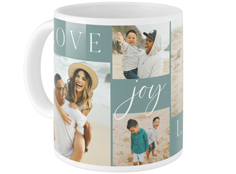 love joy laughter mug