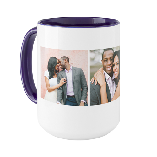 Classic Trio Mug, Blue, , 15oz, White, white