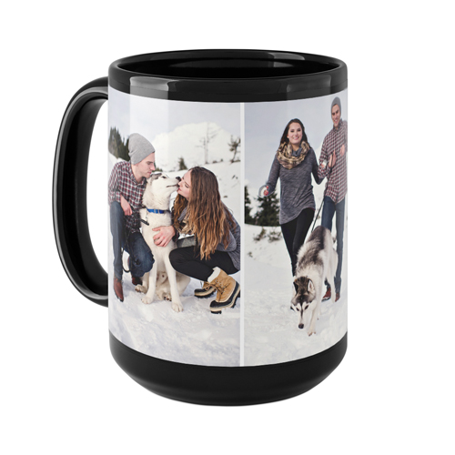 Pets Gallery of Three Mug, Black, , 15oz, Multicolor, multi