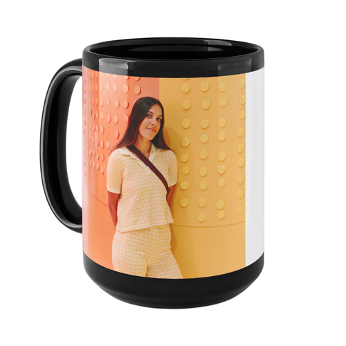 Gallery of One Text Mug, Black, , 15oz, Multicolor, multi