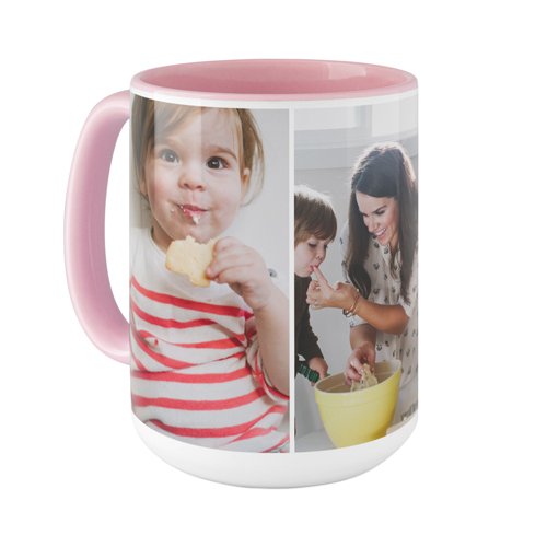 Gallery of Three Mug, Pink,  , 15oz, Multicolor