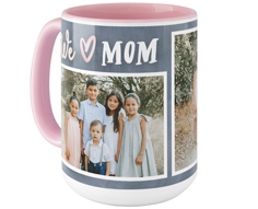 modern we heart mom mug